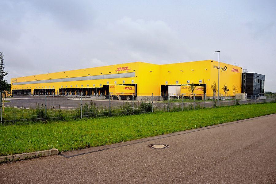 Neubau einer mecha&shy;nisierten Zustell&shy;basis